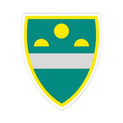 MS seal (Slovenia) (Coat of Arms) STICKER Vinyl Kiss-Cut Decal 6 Inch White - The Sticker Space