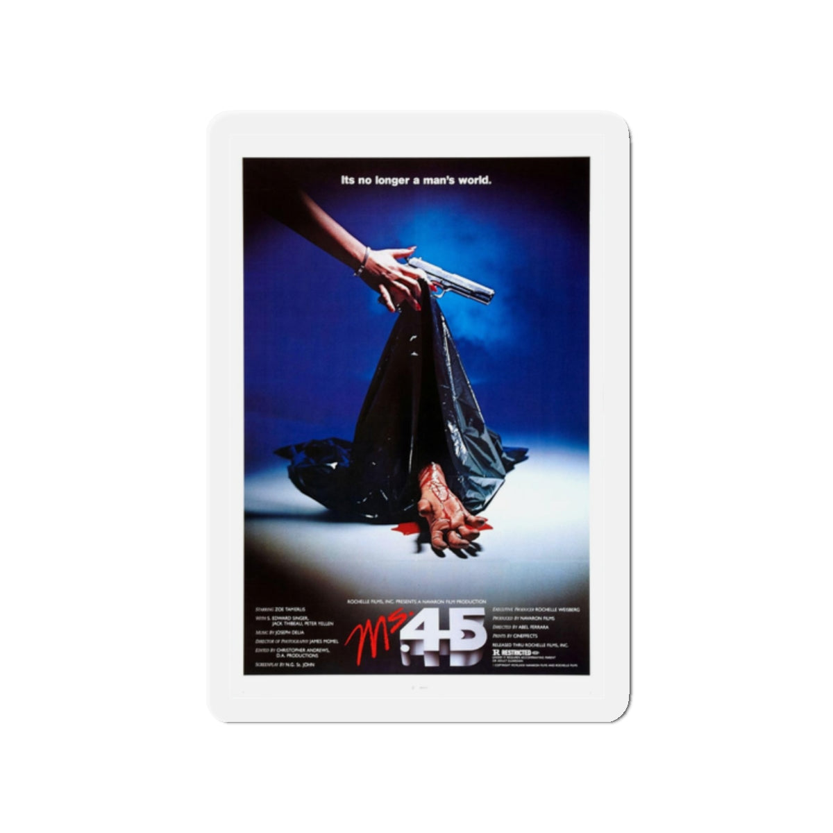 MS. 45 (ANGEL OF VENGEANCE) 2 1981 Movie Poster - Refrigerator Magnet-2" x 2"-The Sticker Space