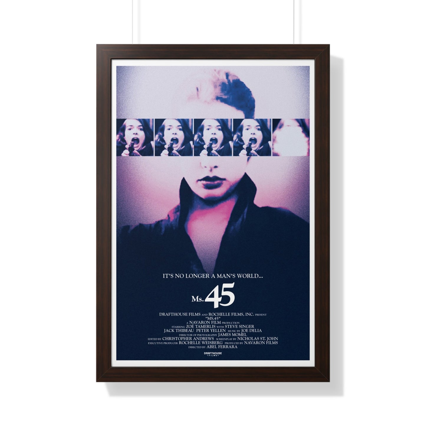 MS. 45 (ANGEL OF VENGEANCE) 3 1981 - Framed Movie Poster-20" x 30"-The Sticker Space