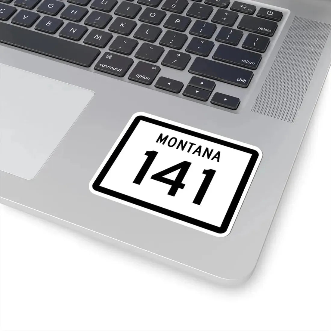 MT-141 (Montana) (Road Sign) STICKER Vinyl Kiss-Cut Decal - The Sticker Space