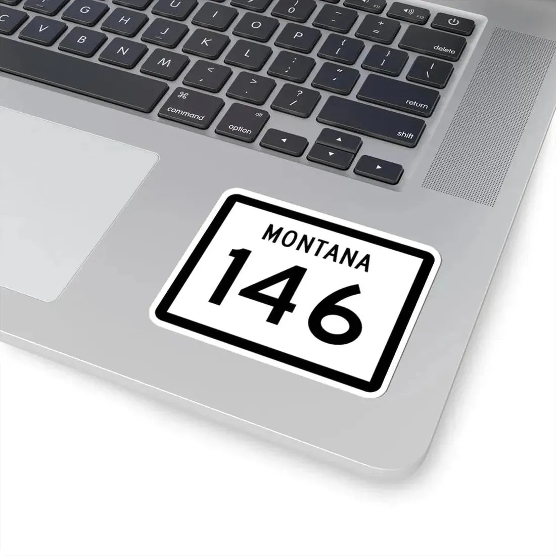 MT-146 (Montana) (Road Sign) STICKER Vinyl Kiss-Cut Decal - The Sticker Space