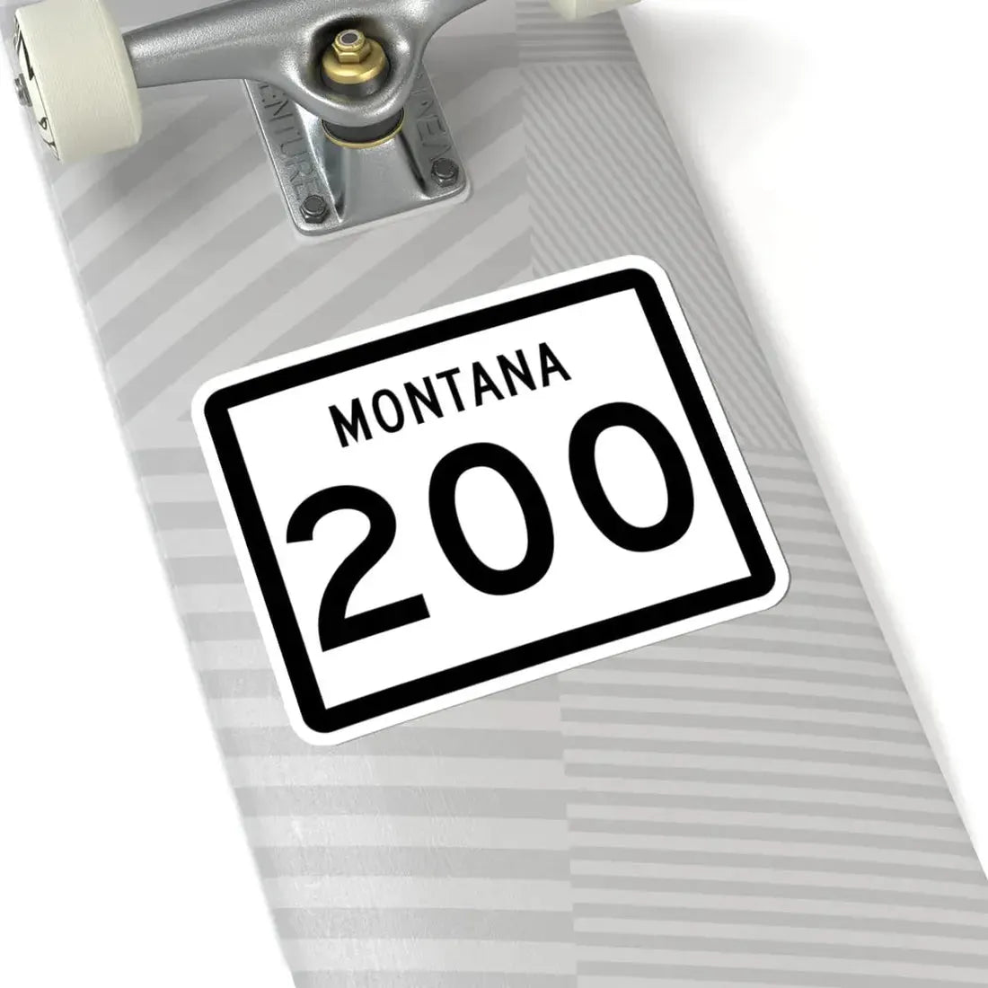 MT-200 (Montana) (Road Sign) STICKER Vinyl Kiss-Cut Decal - The Sticker Space