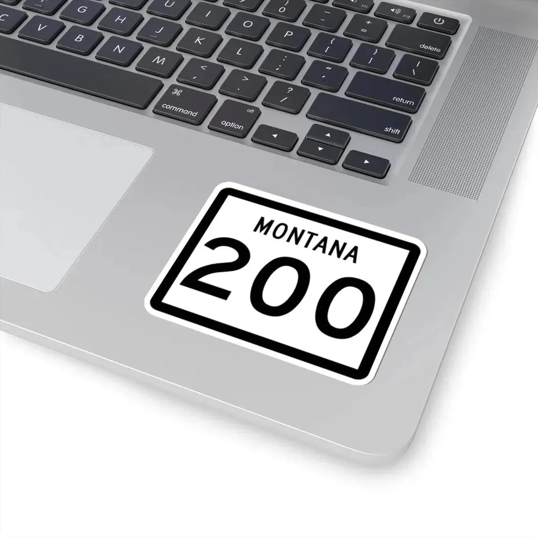MT-200 (Montana) (Road Sign) STICKER Vinyl Kiss-Cut Decal - The Sticker Space