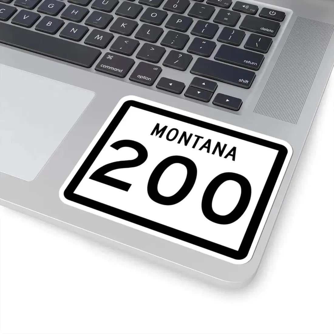 MT-200 (Montana) (Road Sign) STICKER Vinyl Kiss-Cut Decal - The Sticker Space