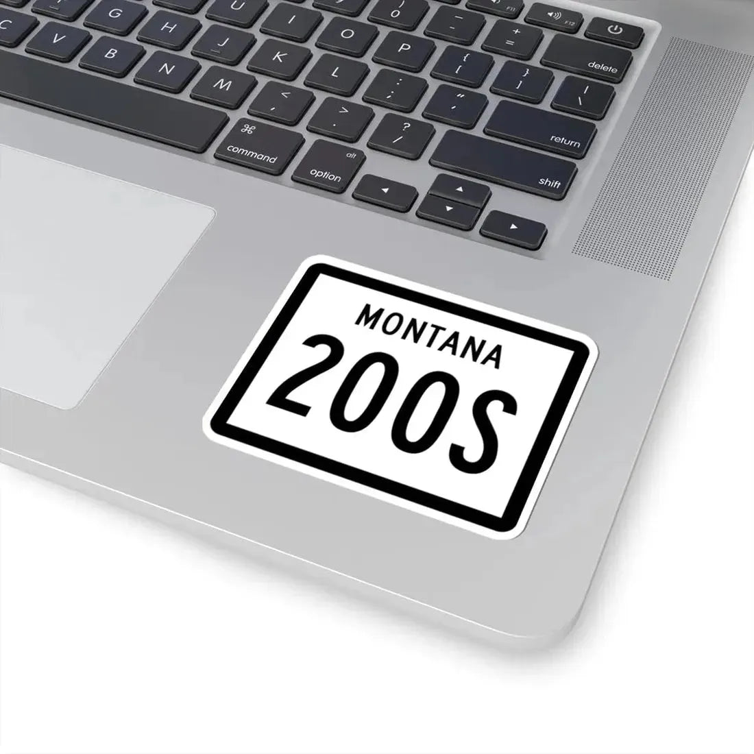 MT-200S (Montana) (Road Sign) STICKER Vinyl Kiss-Cut Decal - The Sticker Space