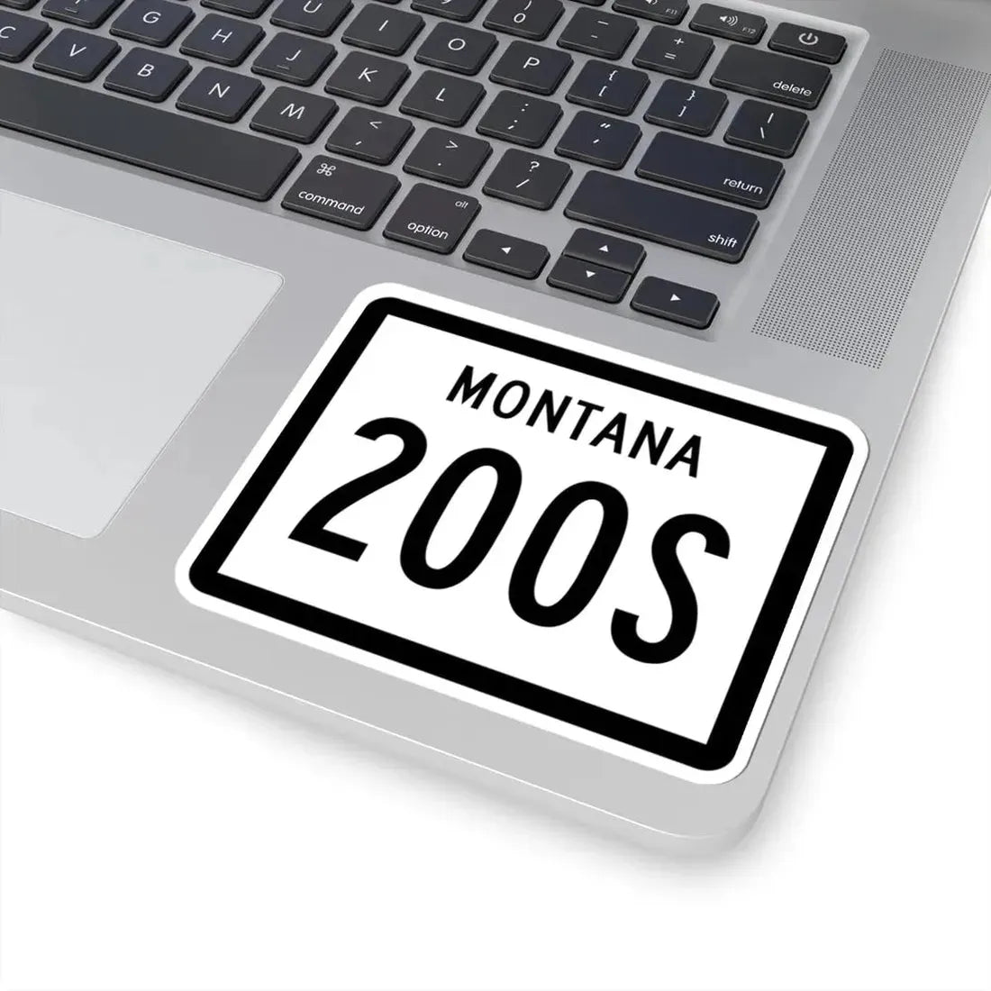MT-200S (Montana) (Road Sign) STICKER Vinyl Kiss-Cut Decal - The Sticker Space