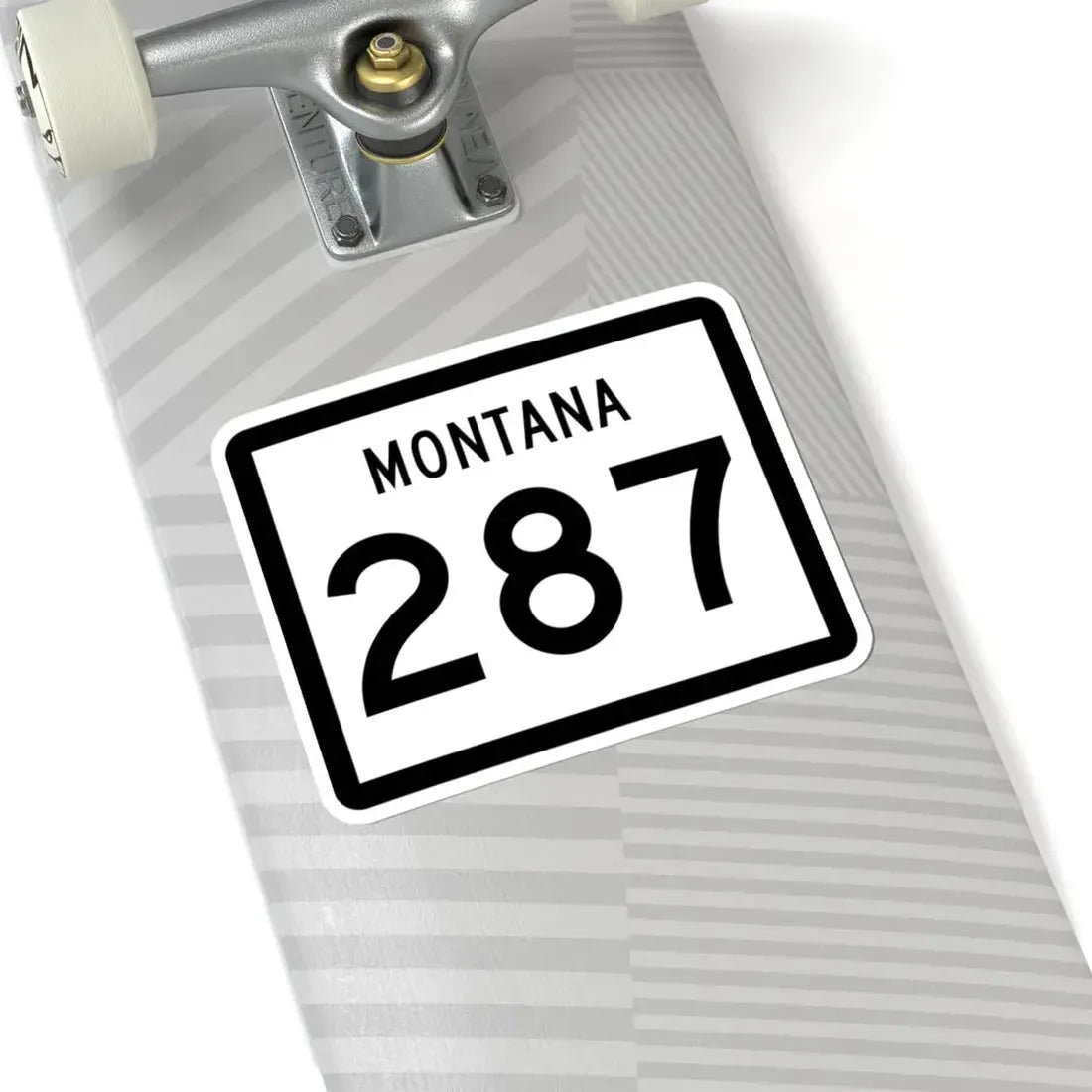 MT-287 (Montana) (Road Sign) STICKER Vinyl Kiss-Cut Decal - The Sticker Space