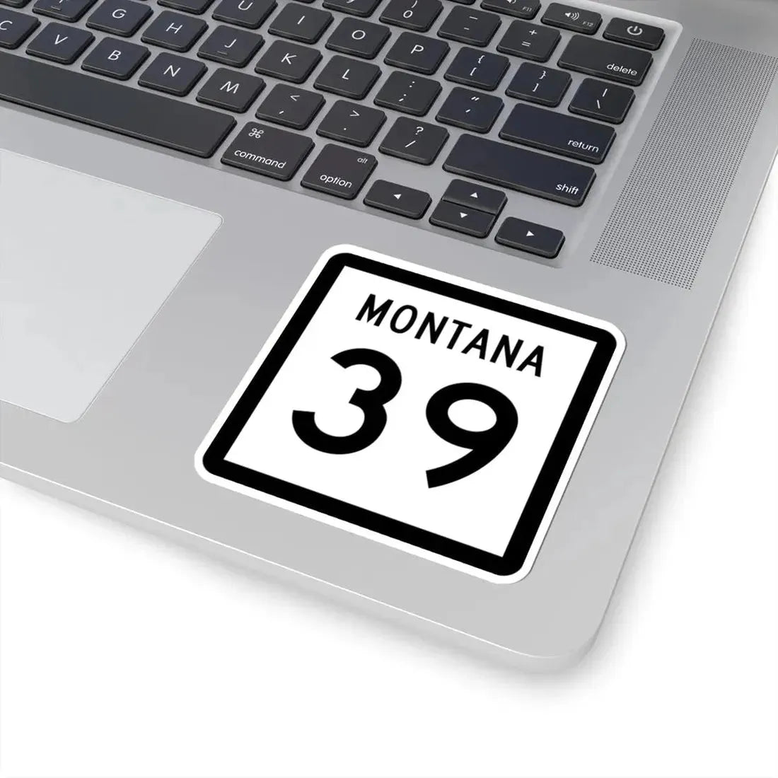 MT-39 (Montana) (Road Sign) STICKER Vinyl Kiss-Cut Decal - The Sticker Space