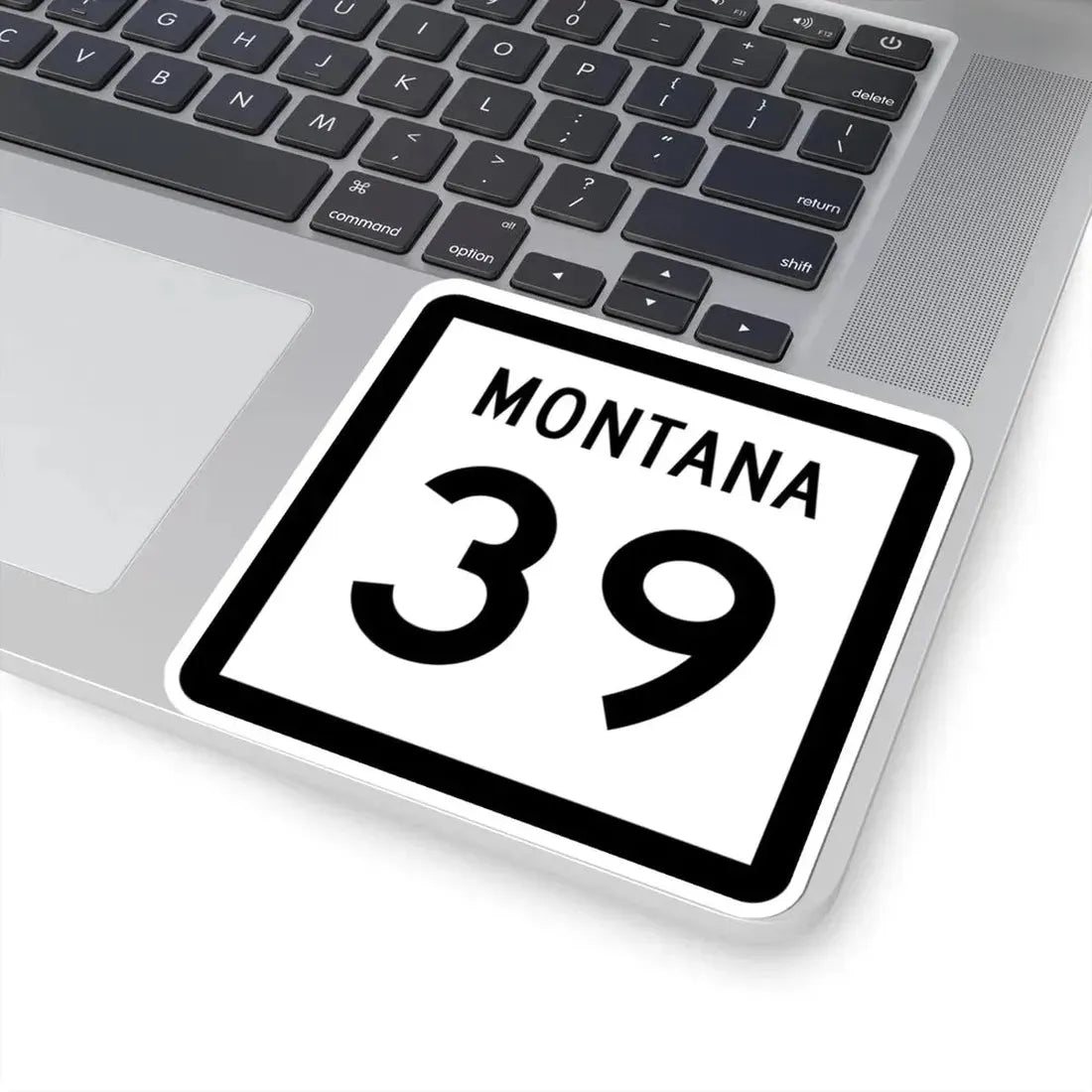 MT-39 (Montana) (Road Sign) STICKER Vinyl Kiss-Cut Decal - The Sticker Space
