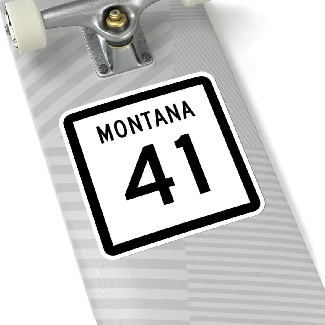 MT-41 (Montana) (Road Sign) STICKER Vinyl Kiss-Cut Decal - The Sticker Space