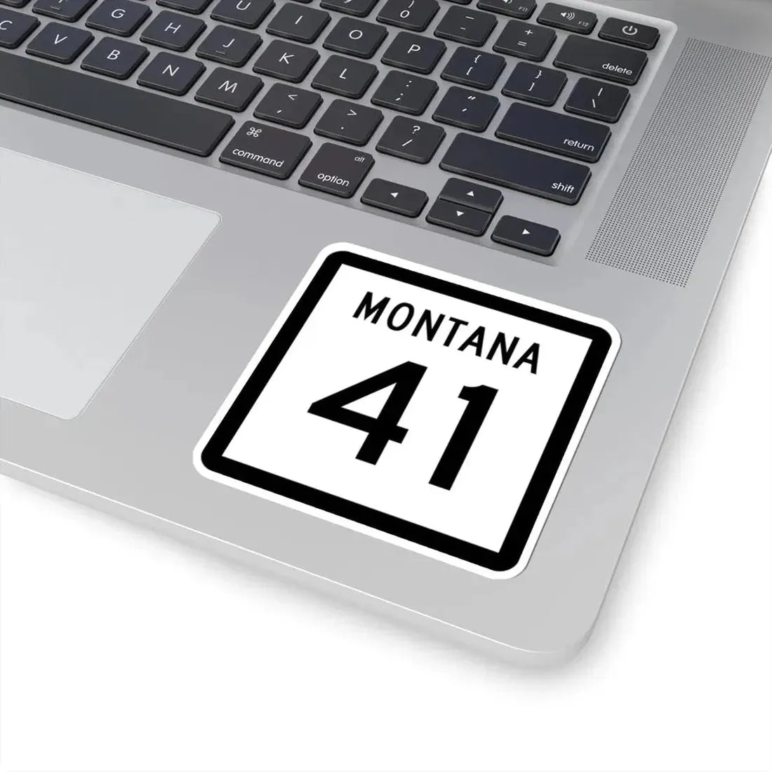 MT-41 (Montana) (Road Sign) STICKER Vinyl Kiss-Cut Decal - The Sticker Space