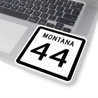 MT-44 (Montana) (Road Sign) STICKER Vinyl Kiss-Cut Decal - The Sticker Space