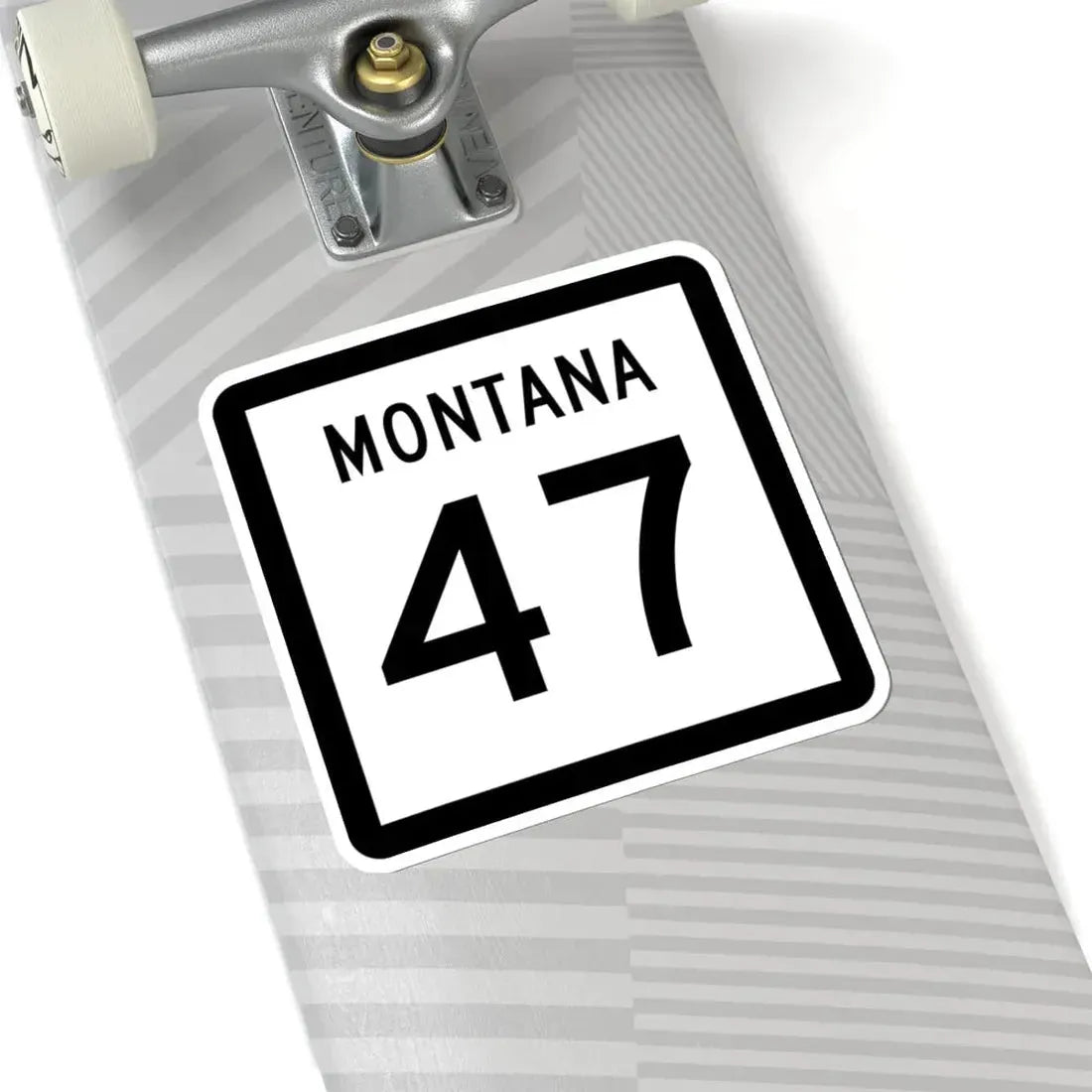 MT-47 (Montana) (Road Sign) STICKER Vinyl Kiss-Cut Decal - The Sticker Space