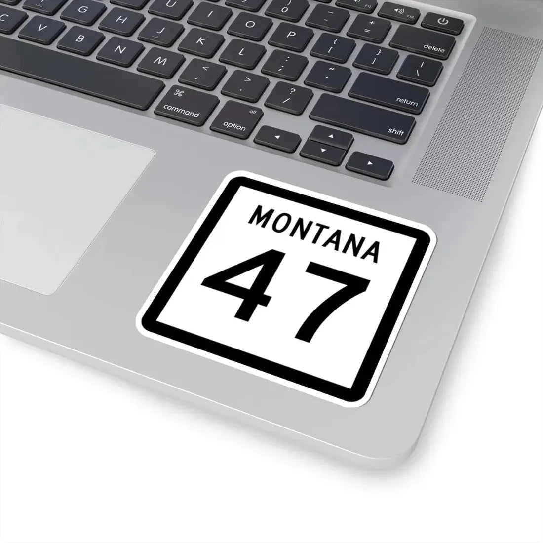 MT-47 (Montana) (Road Sign) STICKER Vinyl Kiss-Cut Decal - The Sticker Space