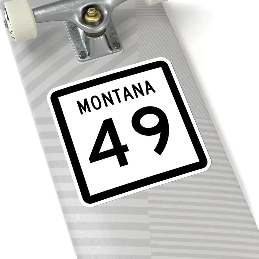 MT-49 (Montana) (Road Sign) STICKER Vinyl Kiss-Cut Decal - The Sticker Space