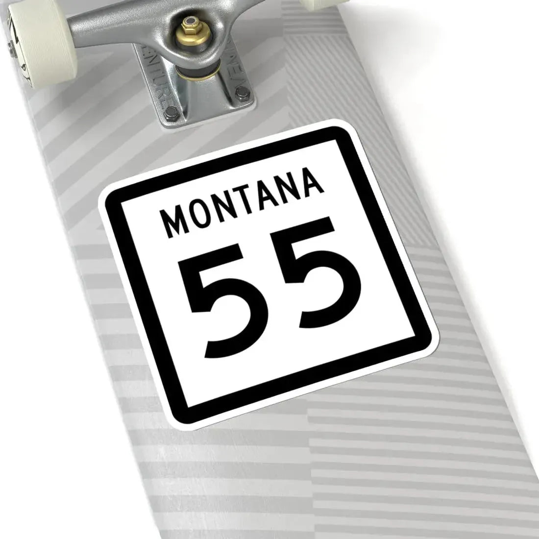 MT-55 (Montana) (Road Sign) STICKER Vinyl Kiss-Cut Decal - The Sticker Space
