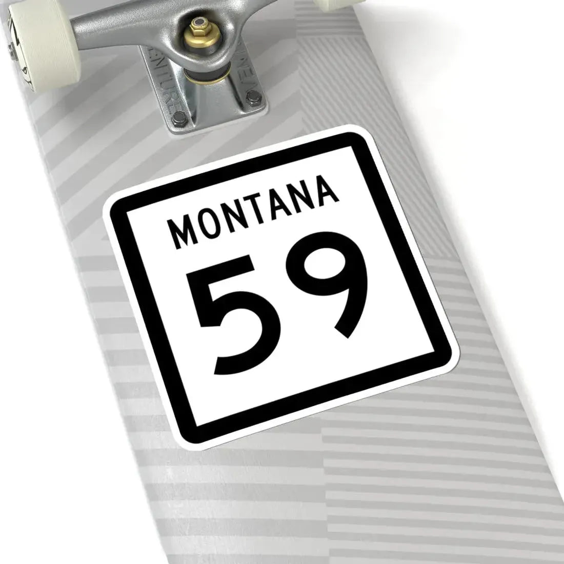 MT-59 (Montana) (Road Sign) STICKER Vinyl Kiss-Cut Decal - The Sticker Space