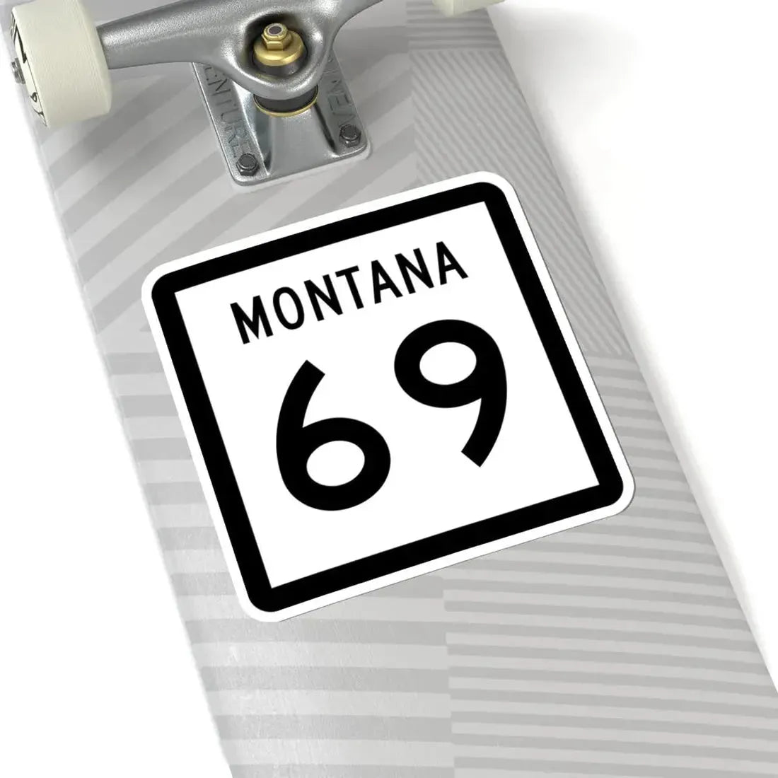 MT-69 (Montana) (Road Sign) STICKER Vinyl Kiss-Cut Decal - The Sticker Space