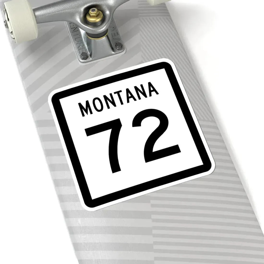 MT-72 (Montana) (Road Sign) STICKER Vinyl Kiss-Cut Decal - The Sticker Space