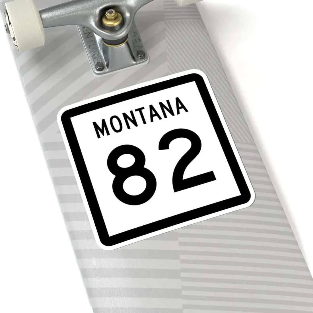 MT-82 (Montana) (Road Sign) STICKER Vinyl Kiss-Cut Decal - The Sticker Space