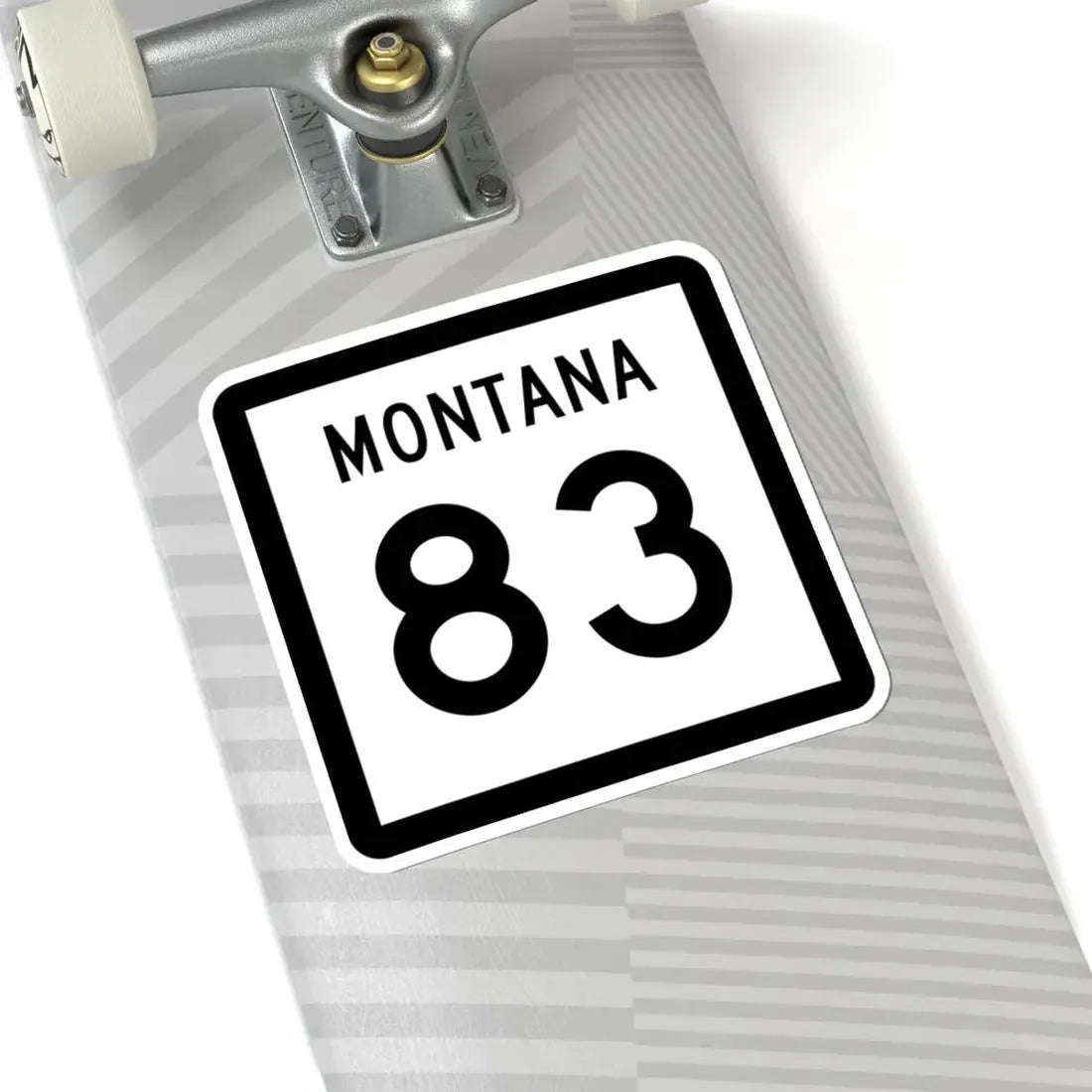 MT-83 (Montana) (Road Sign) STICKER Vinyl Kiss-Cut Decal - The Sticker Space