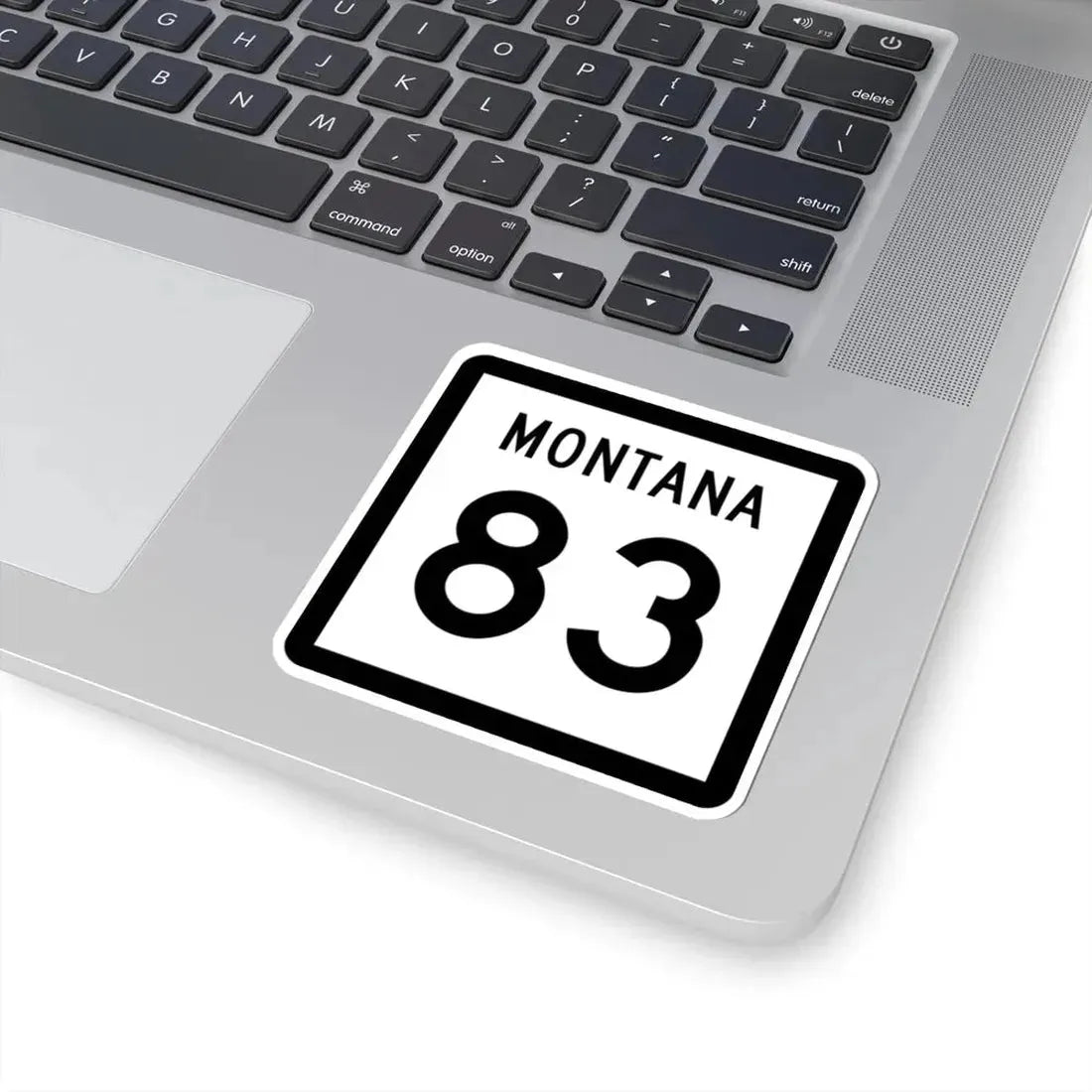 MT-83 (Montana) (Road Sign) STICKER Vinyl Kiss-Cut Decal - The Sticker Space