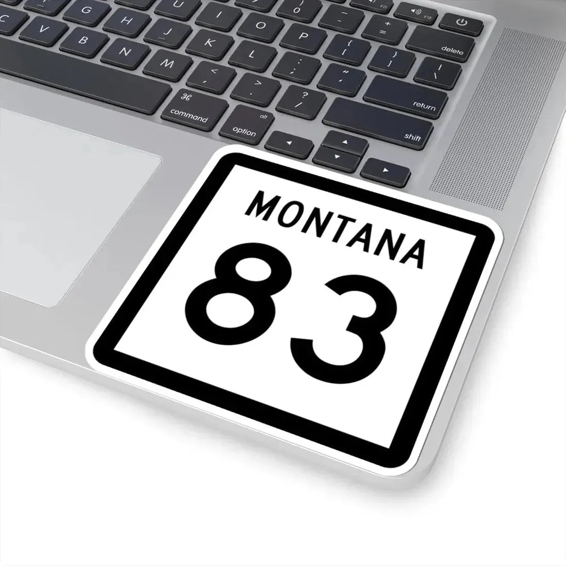 MT-83 (Montana) (Road Sign) STICKER Vinyl Kiss-Cut Decal - The Sticker Space
