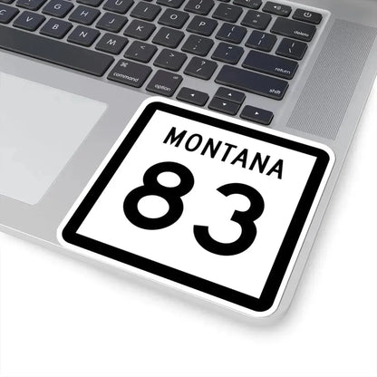 MT-83 (Montana) (Road Sign) STICKER Vinyl Kiss-Cut Decal - The Sticker Space