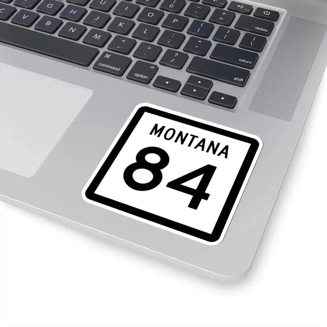 MT-84 (Montana) (Road Sign) STICKER Vinyl Kiss-Cut Decal - The Sticker Space