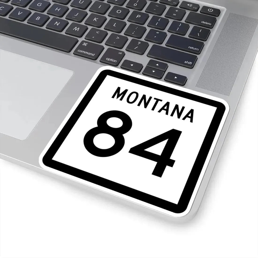 MT-84 (Montana) (Road Sign) STICKER Vinyl Kiss-Cut Decal - The Sticker Space
