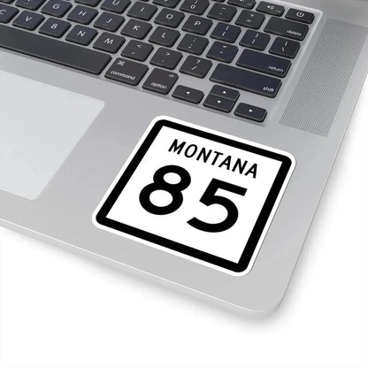 MT-85 (Montana) (Road Sign) STICKER Vinyl Kiss-Cut Decal - The Sticker Space
