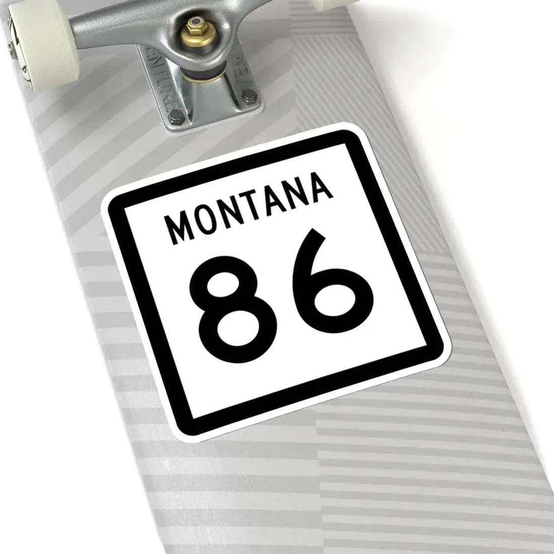 MT-86 (Montana) (Road Sign) STICKER Vinyl Kiss-Cut Decal - The Sticker Space