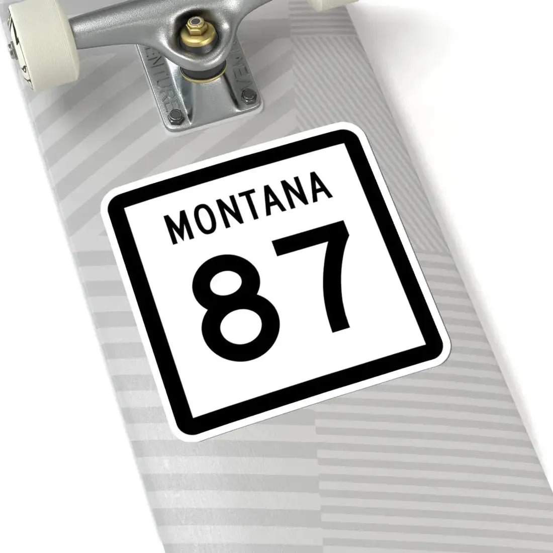 MT-87 (Montana) (Road Sign) STICKER Vinyl Kiss-Cut Decal - The Sticker Space