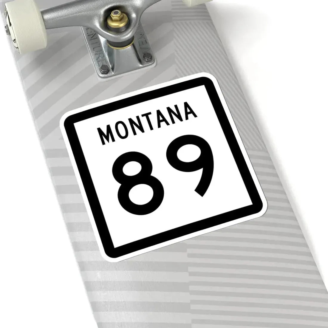 MT-89 (Montana) (Road Sign) STICKER Vinyl Kiss-Cut Decal - The Sticker Space