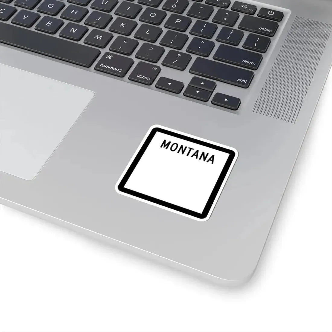 MT-blank (Montana) (Road Sign) STICKER Vinyl Kiss-Cut Decal - The Sticker Space