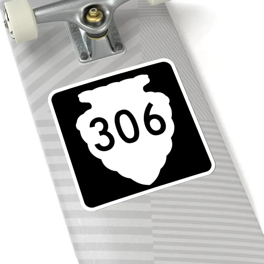 MT-sec-306 (Montana) (Road Sign) STICKER Vinyl Kiss-Cut Decal - The Sticker Space