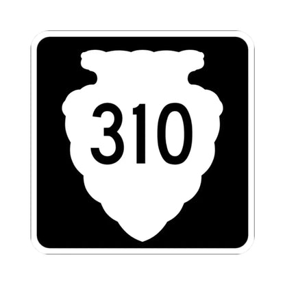 MT-sec-310 (Montana) (Road Sign) STICKER Vinyl Kiss-Cut Decal 2 Inch White - The Sticker Space