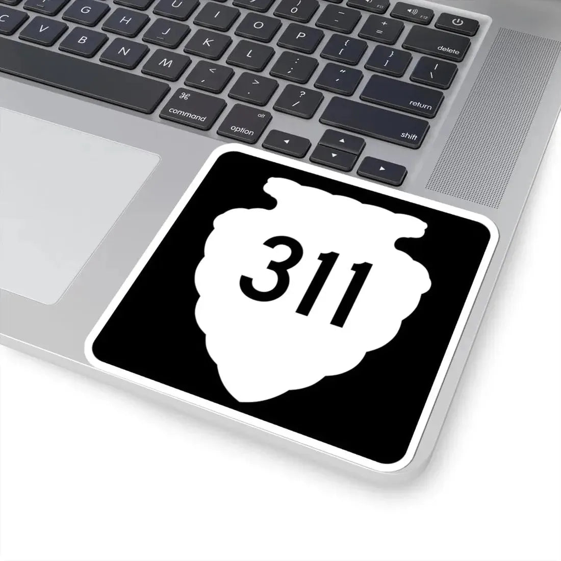 MT-sec-311 (Montana) (Road Sign) STICKER Vinyl Kiss-Cut Decal - The Sticker Space