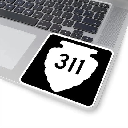MT-sec-311 (Montana) (Road Sign) STICKER Vinyl Kiss-Cut Decal - The Sticker Space