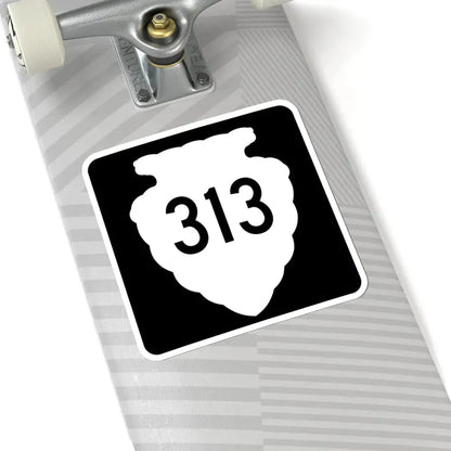 MT-sec-313 (Montana) (Road Sign) STICKER Vinyl Kiss-Cut Decal - The Sticker Space