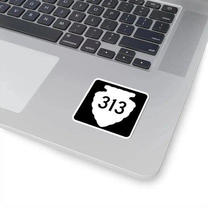 MT-sec-313 (Montana) (Road Sign) STICKER Vinyl Kiss-Cut Decal - The Sticker Space