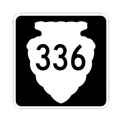 MT-sec-336 (Montana) (Road Sign) STICKER Vinyl Kiss-Cut Decal 6 Inch White - The Sticker Space