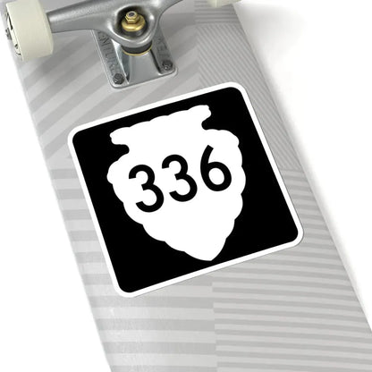 MT-sec-336 (Montana) (Road Sign) STICKER Vinyl Kiss-Cut Decal - The Sticker Space