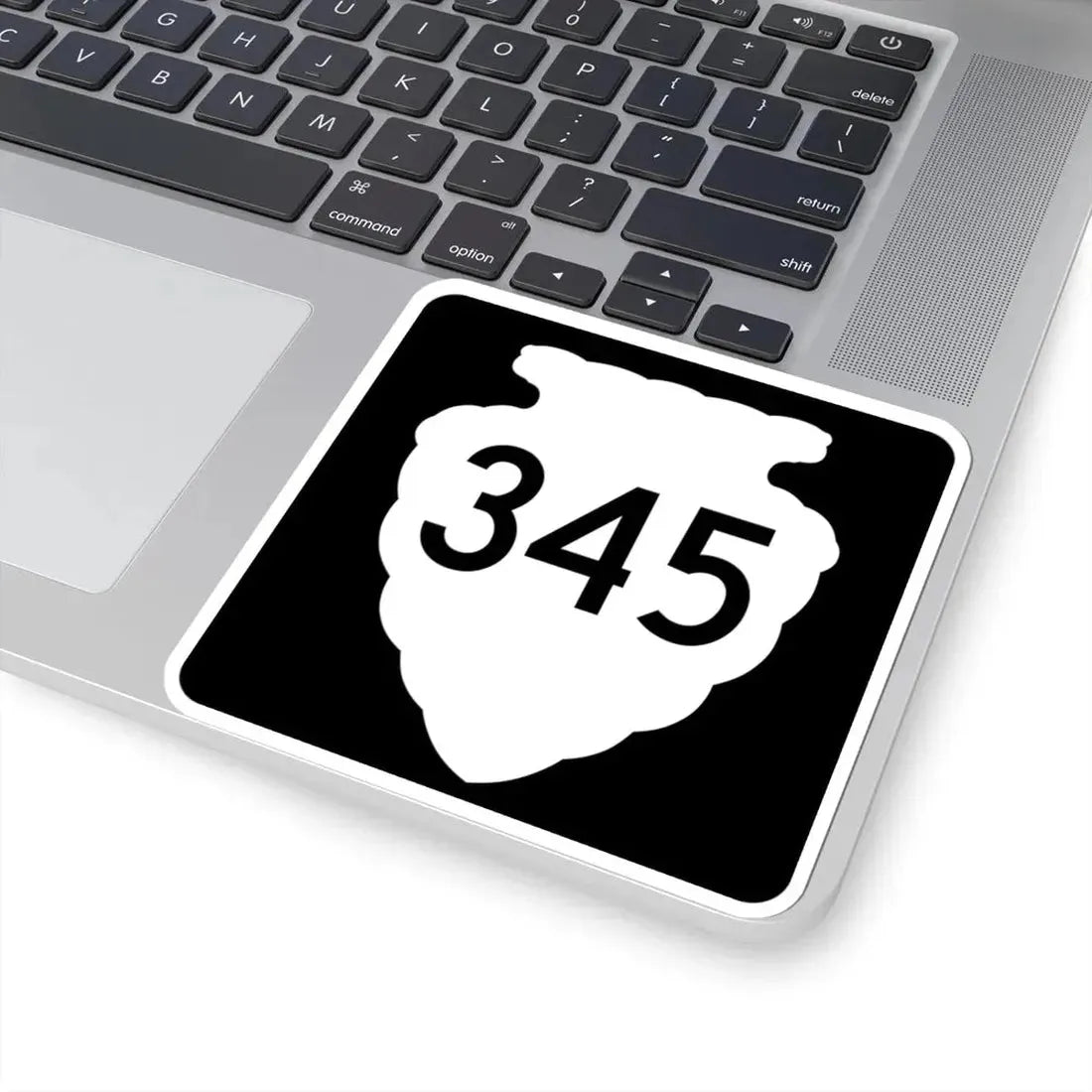 MT-sec-345 (Montana) (Road Sign) STICKER Vinyl Kiss-Cut Decal - The Sticker Space