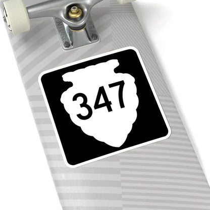 MT-sec-347 (Montana) (Road Sign) STICKER Vinyl Kiss-Cut Decal - The Sticker Space