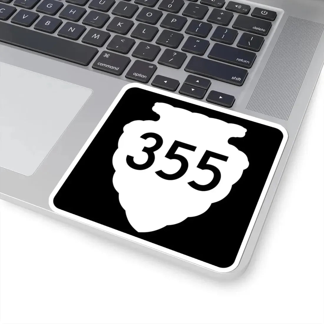 MT-sec-355 (Montana) (Road Sign) STICKER Vinyl Kiss-Cut Decal - The Sticker Space