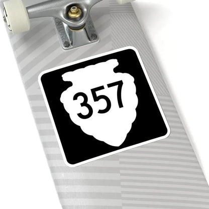 MT-sec-357 (Montana) (Road Sign) STICKER Vinyl Kiss-Cut Decal - The Sticker Space