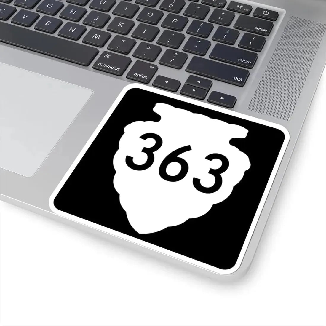 MT-sec-363 (Montana) (Road Sign) STICKER Vinyl Kiss-Cut Decal - The Sticker Space