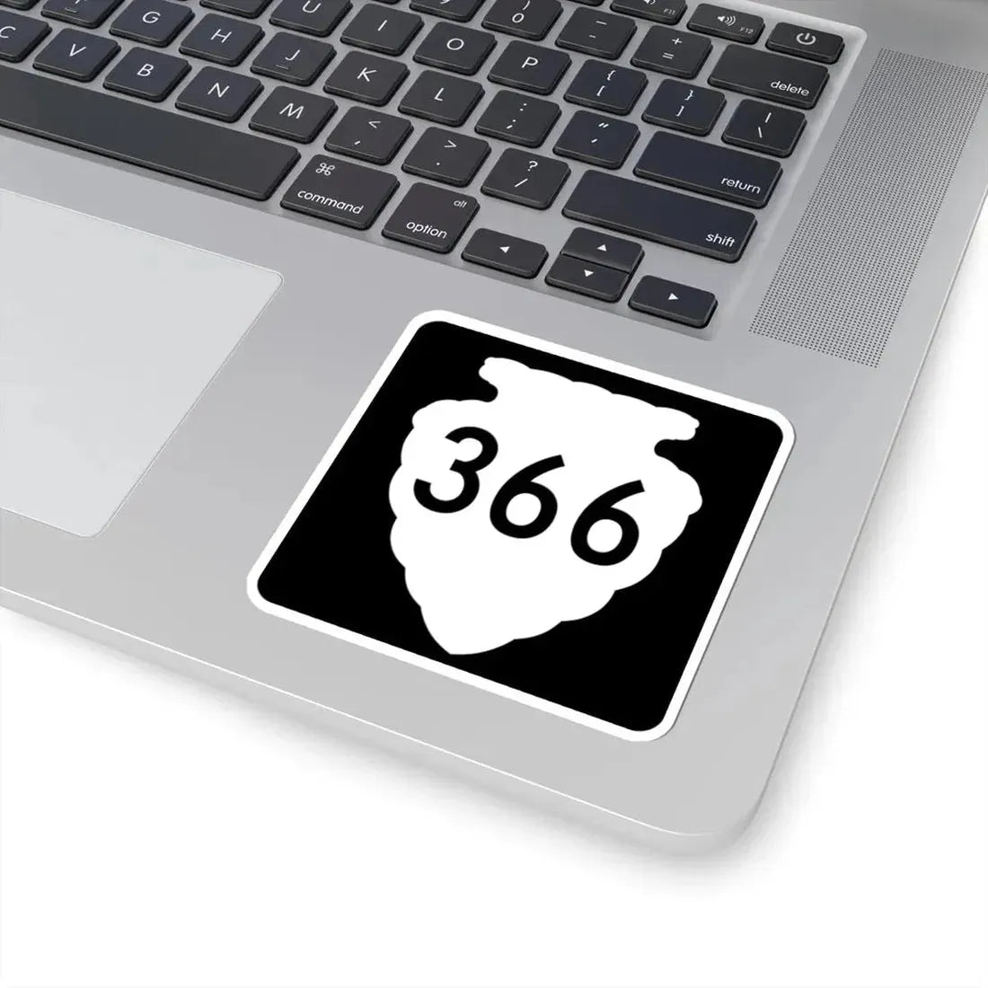 MT-sec-366 (Montana) (Road Sign) STICKER Vinyl Kiss-Cut Decal - The Sticker Space