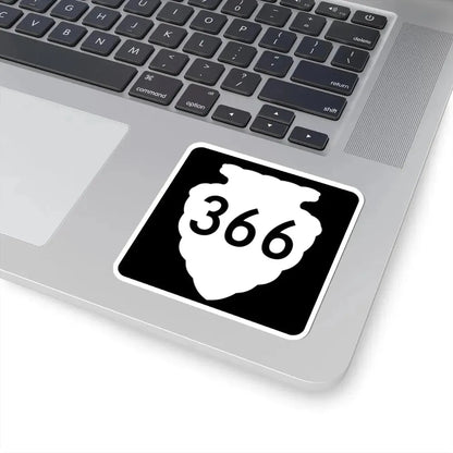 MT-sec-366 (Montana) (Road Sign) STICKER Vinyl Kiss-Cut Decal - The Sticker Space